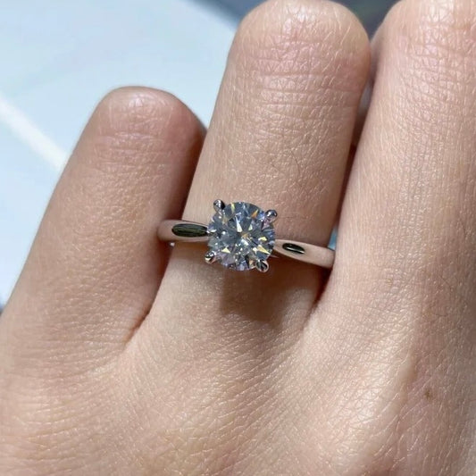 خاتم ألماس من الذهب عيار 18 قيراطًا مقطوع على شكل كمثرى ومُزرع في المختبر من مجوهرات ANSTER مصنوع يدويًا وفقًا لمعايير أخلاقية