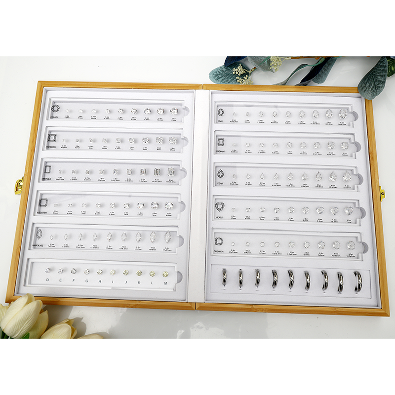 ANSTER Jewelry Tools Aço Inoxidável Personalizado Zircônia Cúbica Tamanho Formato Gráfico