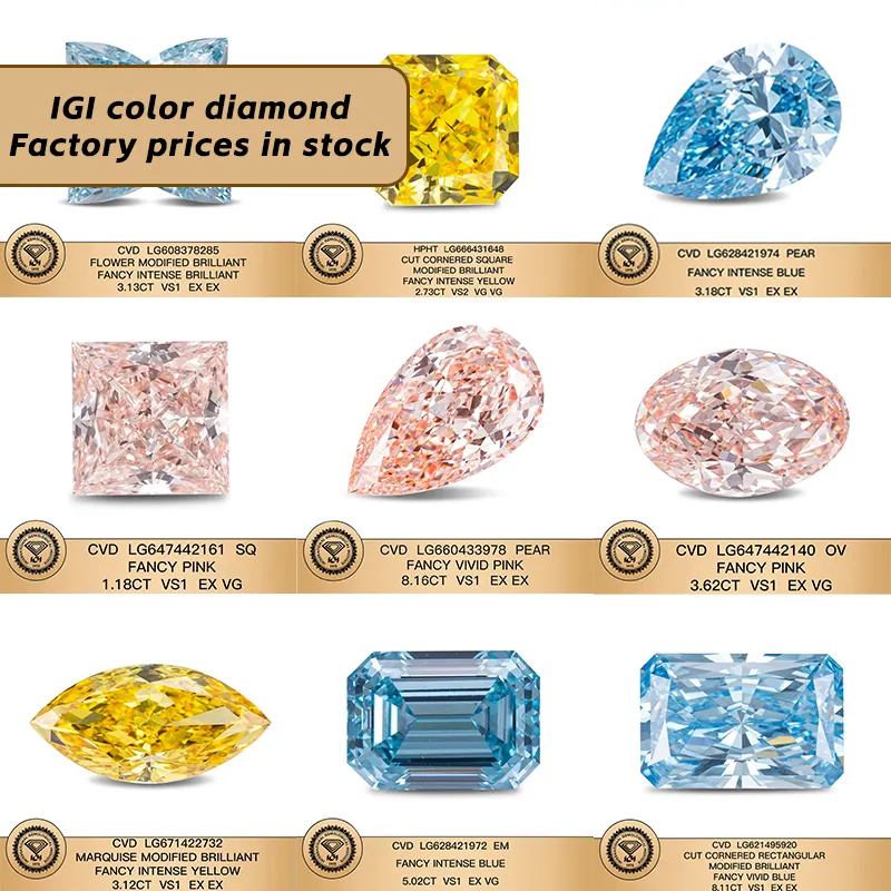 خاتم ألماس من الذهب عيار 18 قيراطًا مقطوع على شكل كمثرى ومُزرع في المختبر من مجوهرات ANSTER مصنوع يدويًا وفقًا لمعايير أخلاقية