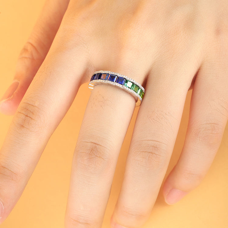 خاتم قوس قزح الأبدي 3.9 قيراط