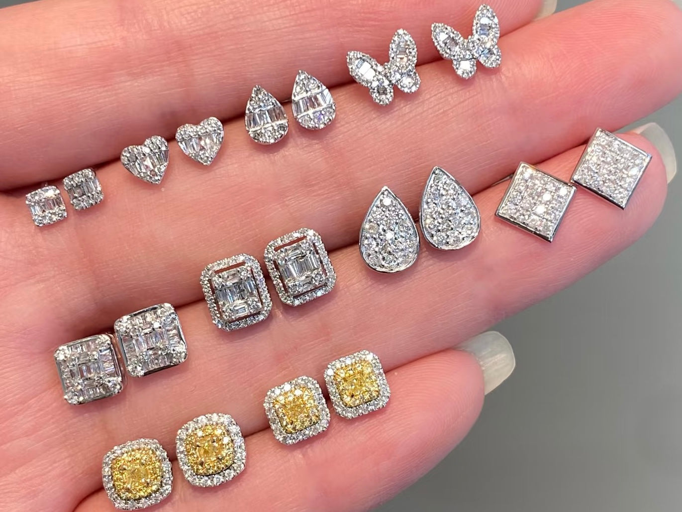 Platinum Lab Grown Diamond Earrings – Ethical, Elegant & Affordable