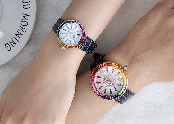Custom Lab Grown Gemstone Rainbow Watches – Ethical, Affordable & Exquisite