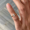 ANSTER Wholesales Price 0.5ct Oval cut Lab Grown Diamond Ring with IGI 18K Gold Ring