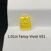 ANSTER Custom Wholesales Price Perfume Bottle Design Fancy Yellow Lab Grown Diamond Pendant Necklace with IGI
