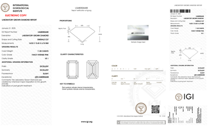 خاتم ألماس من الذهب عيار 18 قيراطًا مقطوع على شكل كمثرى ومُزرع في المختبر من مجوهرات ANSTER مصنوع يدويًا وفقًا لمعايير أخلاقية 