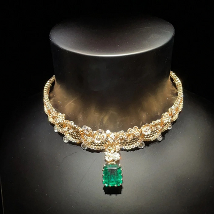 خاتم ألماس من الذهب عيار 18 قيراطًا مقطوع على شكل كمثرى ومُزرع في المختبر من مجوهرات ANSTER مصنوع يدويًا وفقًا لمعايير أخلاقية 