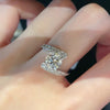 ANSTER Platinum Jewelry IGI VVS1 1.5ct IGI Lab Grown Diamond Ring PT950 Ring