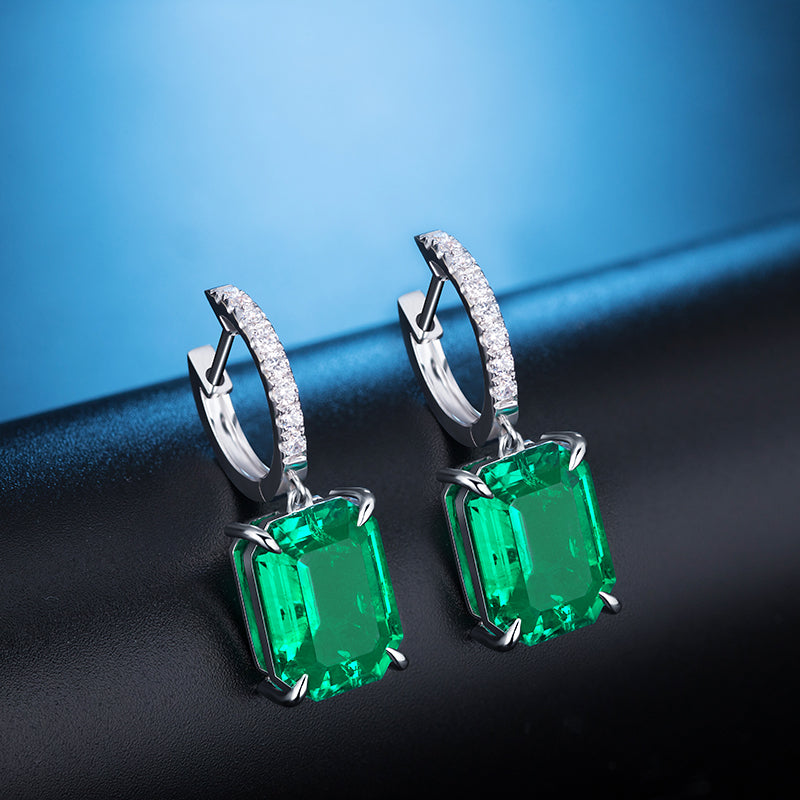 ANSTER Jewelry Brincos de diamante rosa cultivados em laboratório personalizados 