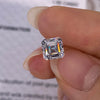 ANSTER Wholesales Price 18K White Gold 1ct Asscher cut Lab Grown Diamond Ring with IGI