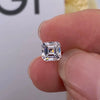 ANSTER Wholesales Price 18K White Gold 1ct Asscher cut Lab Grown Diamond Ring with IGI
