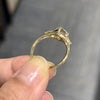 ANSTER Wholesales Price 18K White Gold 1ct Asscher cut Lab Grown Diamond Ring with IGI