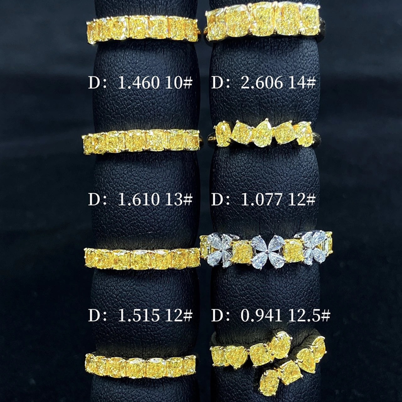 خاتم ألماس من الذهب عيار 18 قيراطًا مقطوع على شكل كمثرى ومُزرع في المختبر من مجوهرات ANSTER مصنوع يدويًا وفقًا لمعايير أخلاقية 