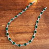 ANSTER Jewelry Custom Lab Grown Gemstone Lab Emerald 18K Gold Necklace