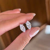 ANSTER Wholesales Price Marquise cut Lab Grown Diamonds Unpierced Earrings with IGI