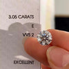 ANSTER Customized Wholesales Price Six Claw Lab Grown Diamond Pendant Necklace with IGI