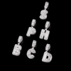 ANSTER Jewelry Custom 18K Gold Letter Shape Lab Grown Diamond Necklace Chains