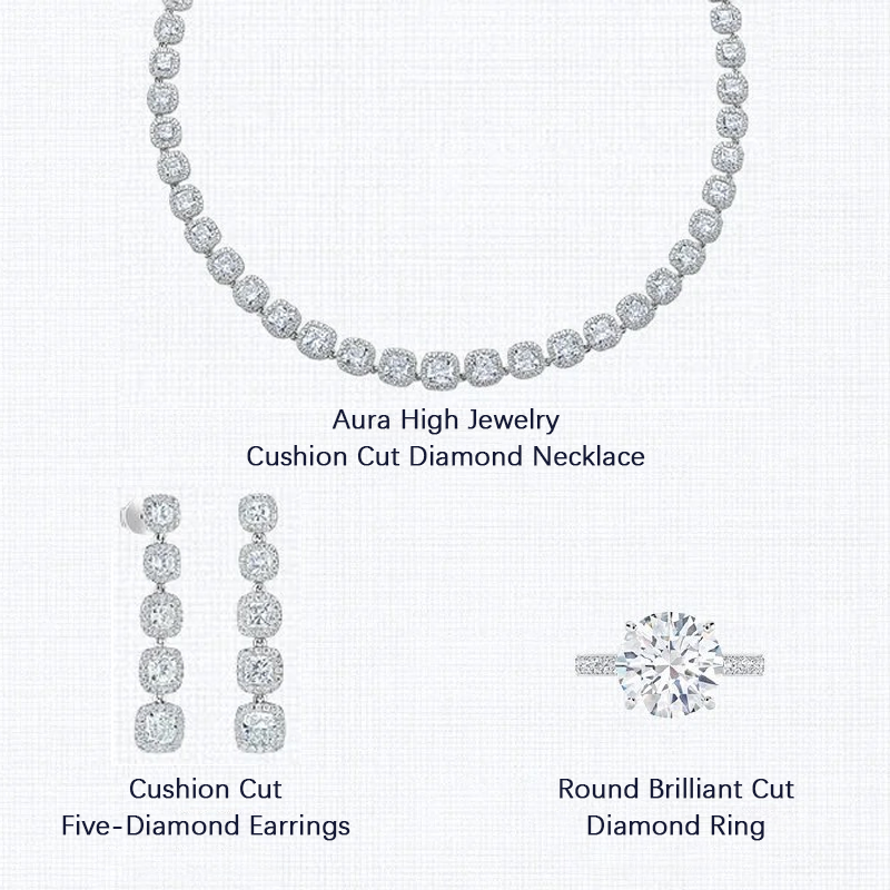 ANSTER Wholesales Price 1-2ct Cushion cut Lab Grown Loose Diamonds with IGI for Jewelry making