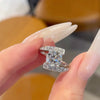 ANSTER Platinum Jewelry IGI VVS1 1.5ct IGI Lab Grown Diamond Ring PT950 Ring