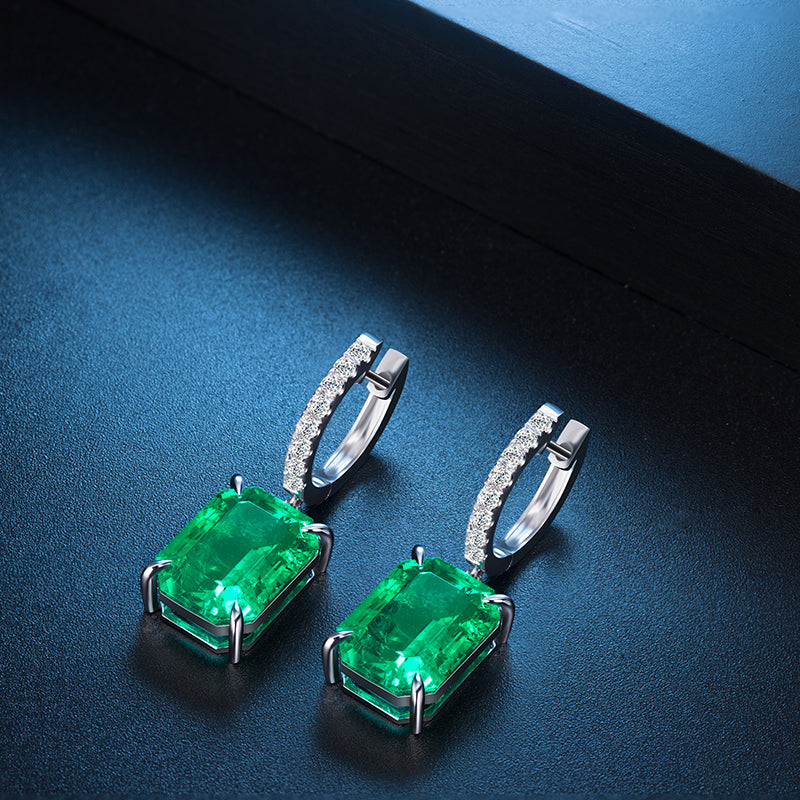 ANSTER Jewelry Brincos de diamante rosa cultivados em laboratório personalizados 