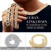 ANSTER Jewelry Custom 18K Gold VVS Lab Grown Diamond Hip Hop Necklace Chains