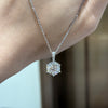 ANSTER Customized Wholesales Price Six Claw Lab Grown Diamond Pendant Necklace with IGI