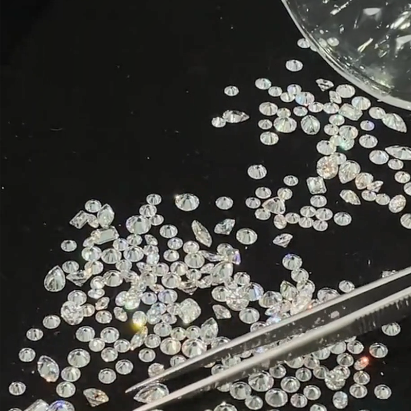 خاتم ألماس من الذهب عيار 18 قيراطًا مقطوع على شكل كمثرى ومُزرع في المختبر من مجوهرات ANSTER مصنوع يدويًا وفقًا لمعايير أخلاقية 