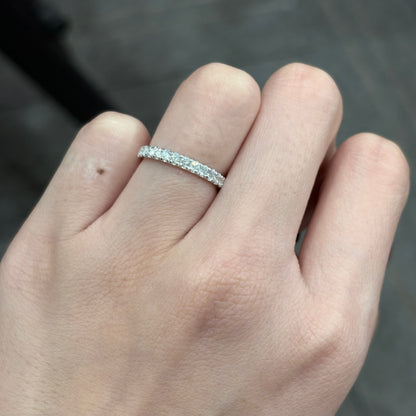 خاتم ألماس من الذهب عيار 18 قيراطًا مقطوع على شكل كمثرى ومُزرع في المختبر من مجوهرات ANSTER مصنوع يدويًا وفقًا لمعايير أخلاقية 