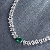 ANSTER Fine Jewelry Lab Grown Emerald 18K Gold Necklace
