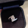 ANSTER Platinum Jewelry IGI VVS1 1.5ct IGI Lab Grown Diamond Ring PT950 Ring