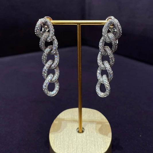 خاتم ألماس من الذهب عيار 18 قيراطًا مقطوع على شكل كمثرى ومُزرع في المختبر من مجوهرات ANSTER مصنوع يدويًا وفقًا لمعايير أخلاقية 