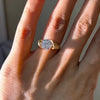 ANSTER Jewelry 18K Gold Ring 1ct VS2 VVS1 Lab Grown Diamond Ring with IGI