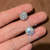 ANSTER Wholesales Price 4-5ct Round cut Lab Grown Diamonds Stud Earrings with IGI