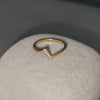 ANSTER Wholesales Price Round cut Melee Lab Grown Diamond Ring with IGI 22K Gold Ring