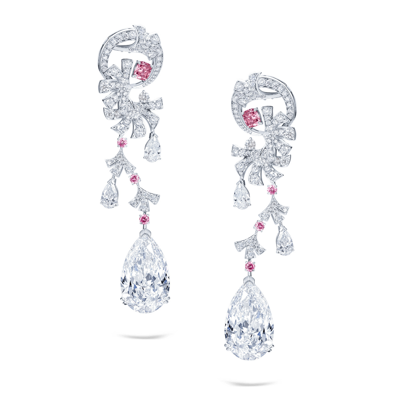 خاتم ألماس من الذهب عيار 18 قيراطًا مقطوع على شكل كمثرى ومُزرع في المختبر من مجوهرات ANSTER مصنوع يدويًا وفقًا لمعايير أخلاقية 