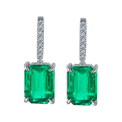ANSTER Jewelry Brincos de diamante rosa cultivados em laboratório personalizados 