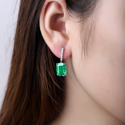 ANSTER Jewelry Brincos de diamante rosa cultivados em laboratório personalizados 