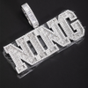 ANSTER Jewelry Custom 18K Gold VVS Lab Grown Diamond Hip Hop Necklace Chains