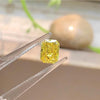 ANSTER Jewelry 18K Gold 2-5ct Fancy Color Lab Grown Diamond Ring with IGI
