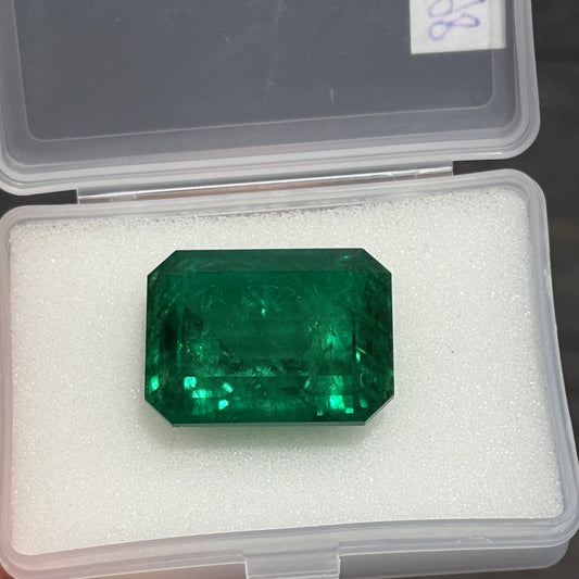 ANSTER only one in stock 86.08ct Big Lab Grown Emerald with GRC for Luxury Jewelry making