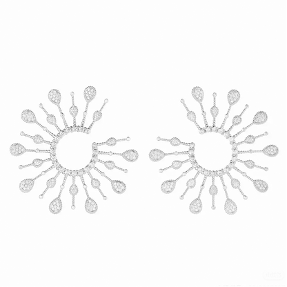 خاتم ألماس من الذهب عيار 18 قيراطًا مقطوع على شكل كمثرى ومُزرع في المختبر من مجوهرات ANSTER مصنوع يدويًا وفقًا لمعايير أخلاقية 