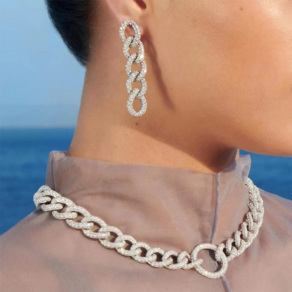 خاتم ألماس من الذهب عيار 18 قيراطًا مقطوع على شكل كمثرى ومُزرع في المختبر من مجوهرات ANSTER مصنوع يدويًا وفقًا لمعايير أخلاقية 