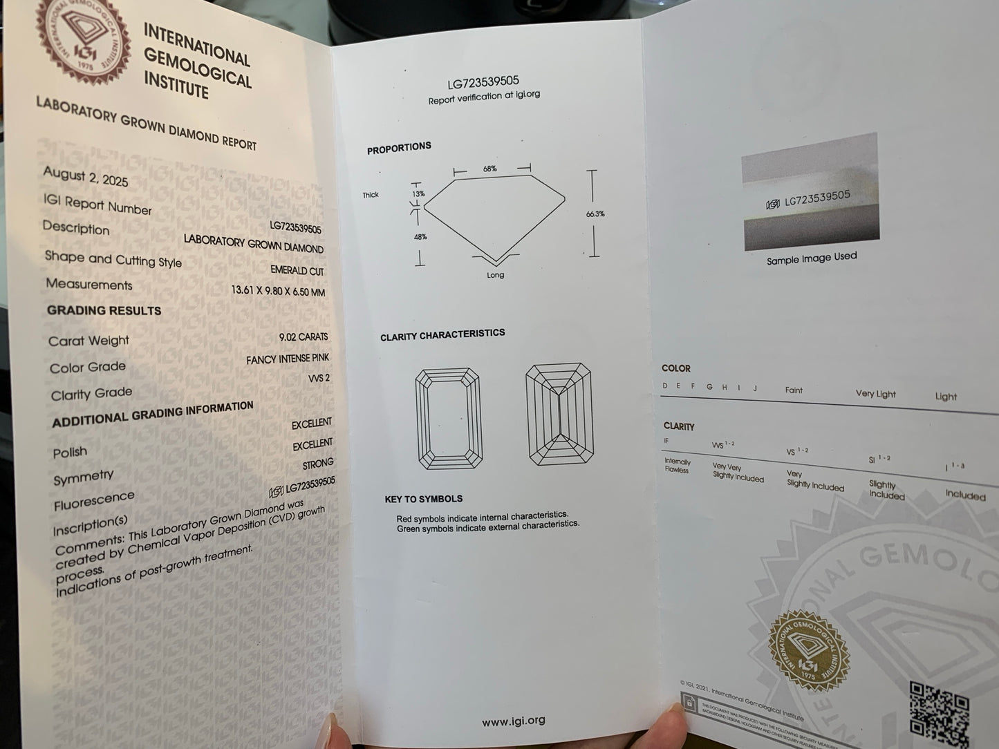 خاتم ألماس من الذهب عيار 18 قيراطًا مقطوع على شكل كمثرى ومُزرع في المختبر من مجوهرات ANSTER مصنوع يدويًا وفقًا لمعايير أخلاقية 