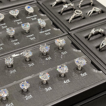 جدول أحجام وأشكال أدوات مجوهرات ANSTER المصنوعة من الفولاذ المقاوم للصدأ والمخصصة من الزركونيا المكعبة 