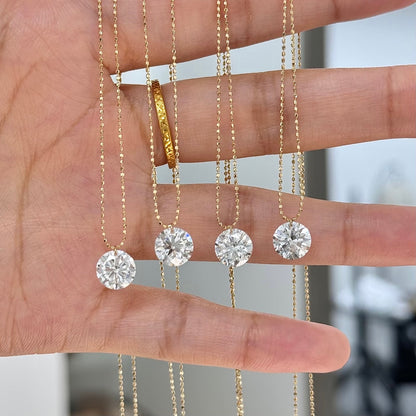 خاتم ألماس من الذهب عيار 18 قيراطًا مقطوع على شكل كمثرى ومُزرع في المختبر من مجوهرات ANSTER مصنوع يدويًا وفقًا لمعايير أخلاقية 