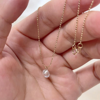 خاتم ألماس من الذهب عيار 18 قيراطًا مقطوع على شكل كمثرى ومُزرع في المختبر من مجوهرات ANSTER مصنوع يدويًا وفقًا لمعايير أخلاقية 