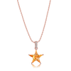 ANSTER Jewelry Custom PT950 Platinum Natural Star Series Gemstone Necklace