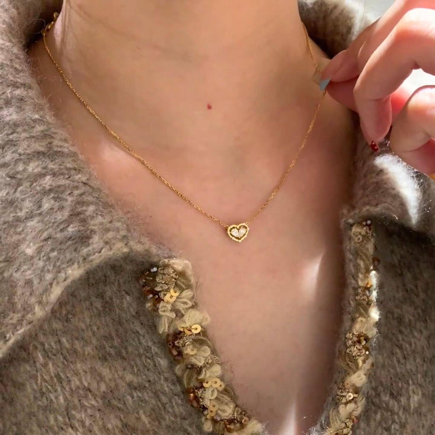 خاتم ألماس من الذهب عيار 18 قيراطًا مقطوع على شكل كمثرى ومُزرع في المختبر من مجوهرات ANSTER مصنوع يدويًا وفقًا لمعايير أخلاقية 