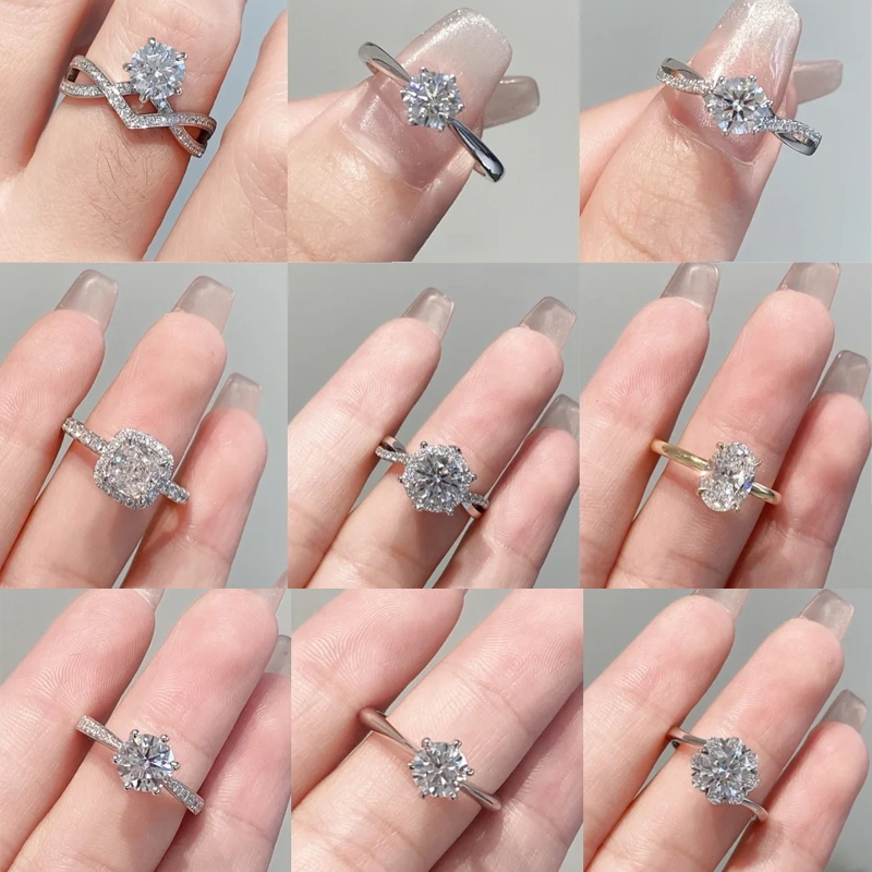 خاتم ألماس من الذهب عيار 18 قيراطًا مقطوع على شكل كمثرى ومُزرع في المختبر من مجوهرات ANSTER مصنوع يدويًا وفقًا لمعايير أخلاقية 