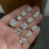 ANSTER Wholesales Price 4-5ct Round cut Lab Grown Diamonds Stud Earrings with IGI