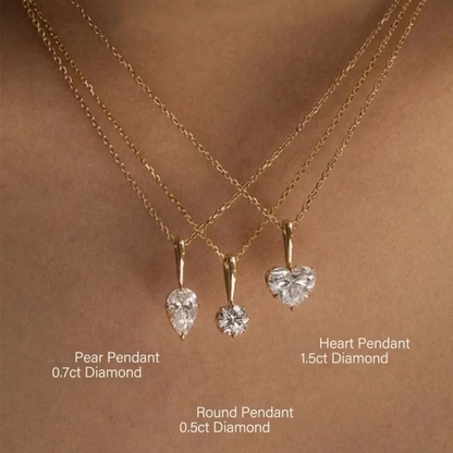 خاتم ألماس من الذهب عيار 18 قيراطًا مقطوع على شكل كمثرى ومُزرع في المختبر من مجوهرات ANSTER مصنوع يدويًا وفقًا لمعايير أخلاقية 